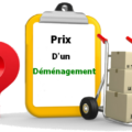 prix d'un déménagement